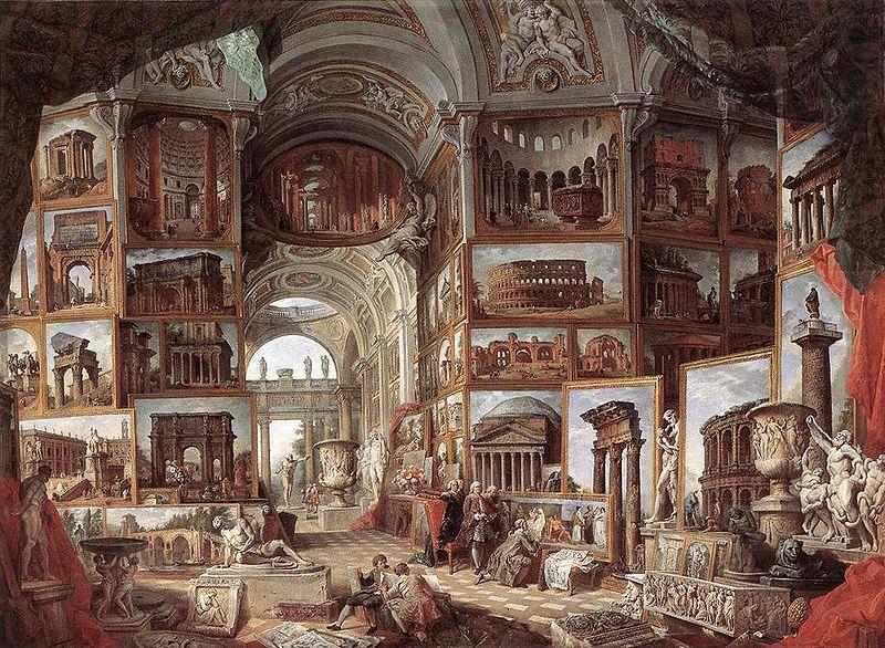 Galerie de vues de la Rome antique, Giovanni Paolo Pannini